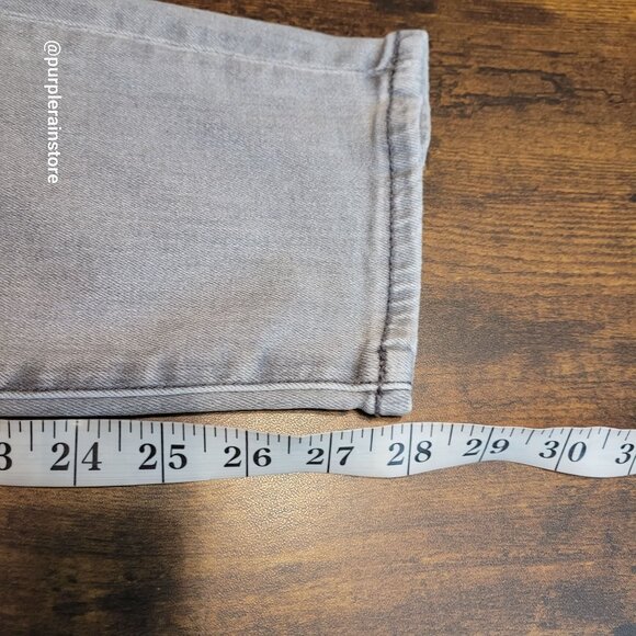 American Eagle Jeans 16 R Jegging Hi Rise Next Level Stretch Gray Wash Denim - Picture 11 of 13